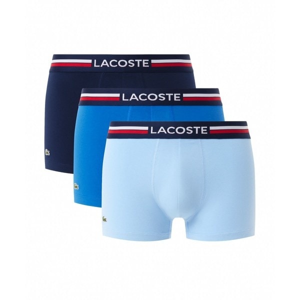 トリコロールボーダー3パックボクサーパンツ | ラコステ(LACOSTE