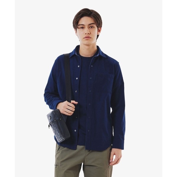 マイクロチェックジャージシャツ | ラコステ(LACOSTE) | マルイ