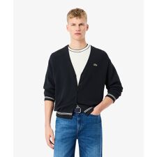リブニットステッチコットンニットカーディガン | ラコステ(LACOSTE 
