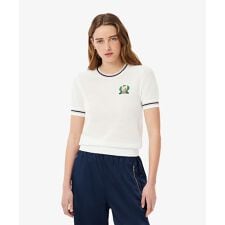 フレンチメイドメッシュニットTシャツ
