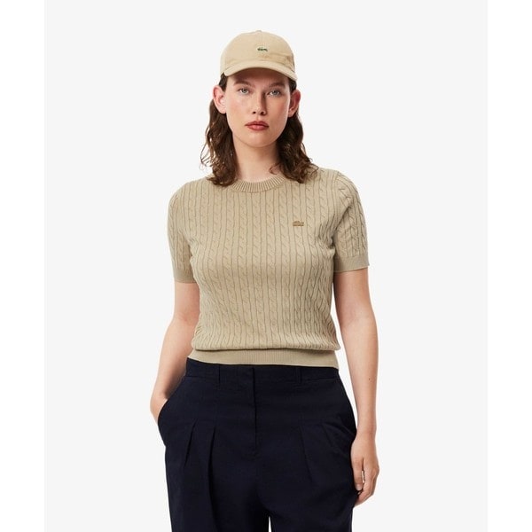 ケーブルニットTシャツ | ラコステ(LACOSTE) | マルイウェブチャネル ケーブルニットTシャツ | ラコステ(LACOSTE) | マルイウェブチャネル