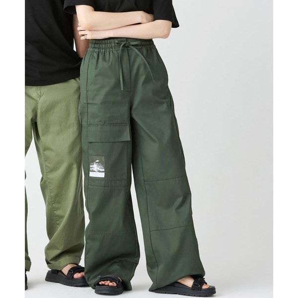 ラコステ（LACOSTE）/アシンメトリー ワイドストレート カーゴポケットパンツ アシンメトリー ワイドストレート カーゴポケットパンツ | ラコステ