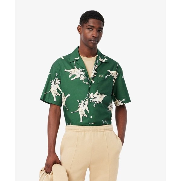 ラコステ（LACOSTE）/ウォッシュドオーガニックコットンシャツ ウォッシュドオーガニックコットンシャツ | ラコステ(LACOSTE