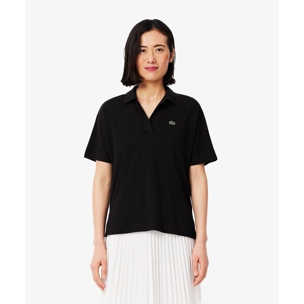 ビッグフロッキープリントポロシャツ | ラコステ(LACOSTE ビッグフロッキープリントポロシャツ | ラコステ(LACOSTE