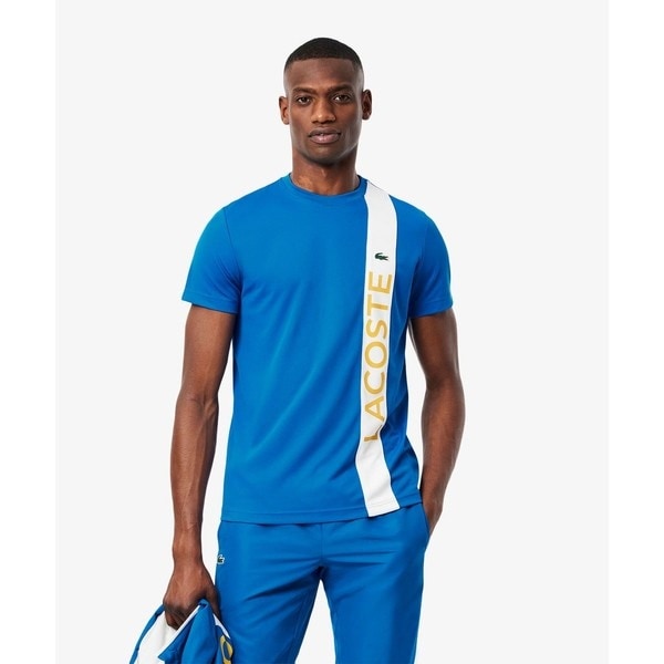 アシンメトリーデザインウルトラドライ鹿の子Tシャツ