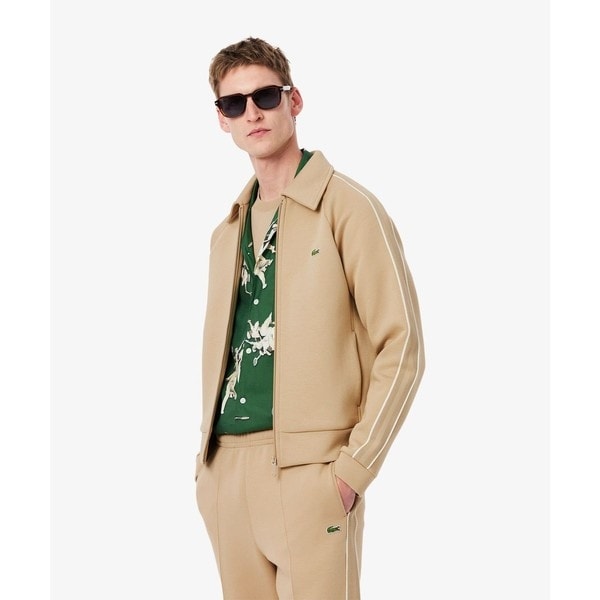 ノーカラージップアップスウェットブルゾン | ラコステ(LACOSTE