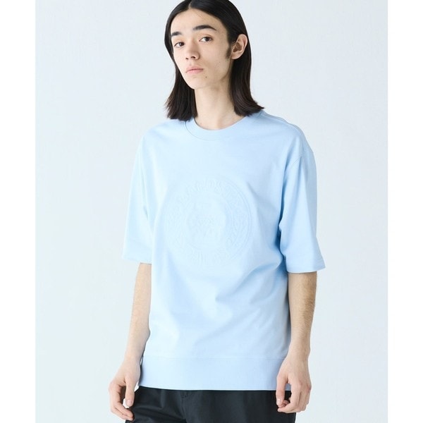 タイムラインクロックプリントクルーネックスウェット