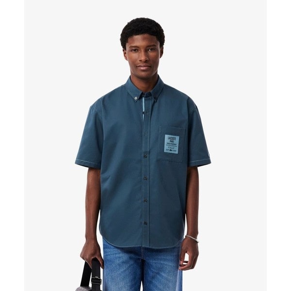 ワッフルニットオープンカラーシャツ | ラコステ(LACOSTE) | マルイ