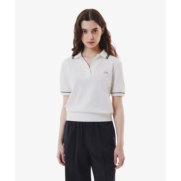 スキッパーネックポロシャツ | ラコステ(LACOSTE) | マルイウェブチャネル