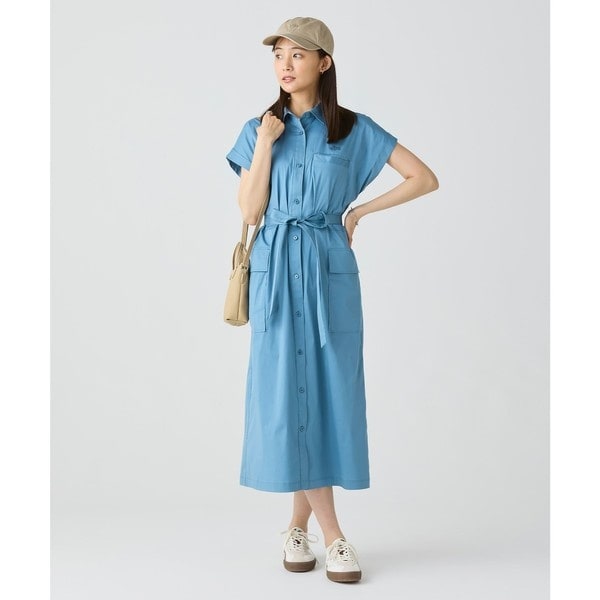 サイドメッシュバンドポロドレス | ラコステ(LACOSTE) | マルイウェブ