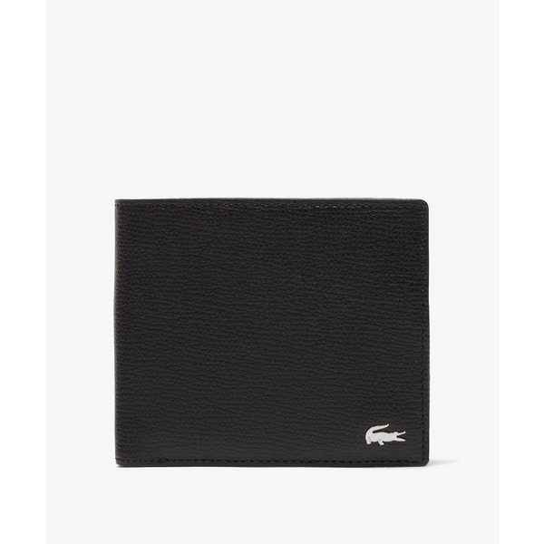 LACOSTE ロゴ フロントスナップ 三つ折り財布 (LACOSTE