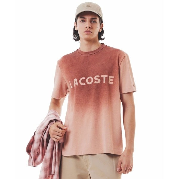 大人カジュアル♪【LACOSTE】ウォッシュエフェクトTシャツ ウォッシュエフェクトTシャツ | ラコステ(LACOSTE) | マルイ
