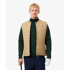 ラコステ(LACOSTE)のキルティング切り替え中綿ベスト