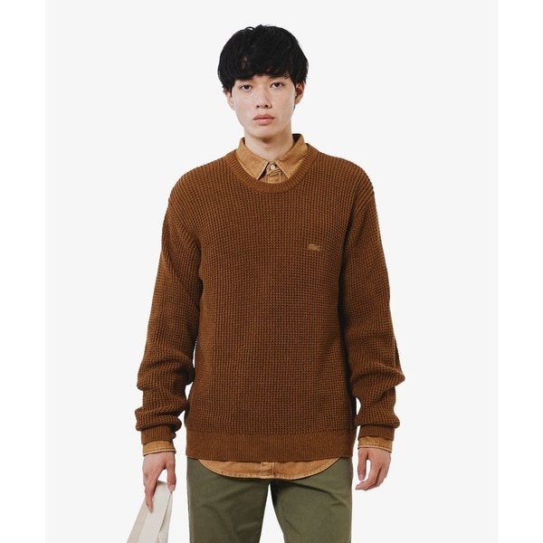 ローゲージハーフジップニットセーター | ラコステ(LACOSTE) | マルイ