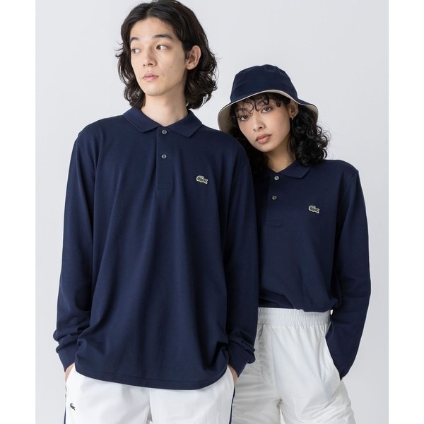 フランス製 LACOSTE ネイビー 長袖 ポロシャツ ラコステ PH1873 LACOSTE（ラコステ） ポロシャツ 長袖 メンズ ロングスリーブ