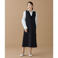 ダンボールジャージニット ジャンパードレス / ジャンパースカート