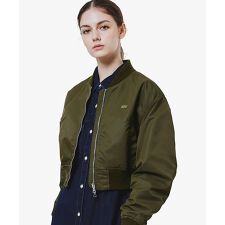 クロップド丈 ショートMA-1ジャケット