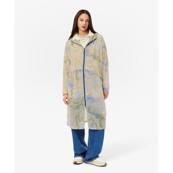 撥水 ナイロンタフタ スタンドカラーユーティリティコート | ラコステ