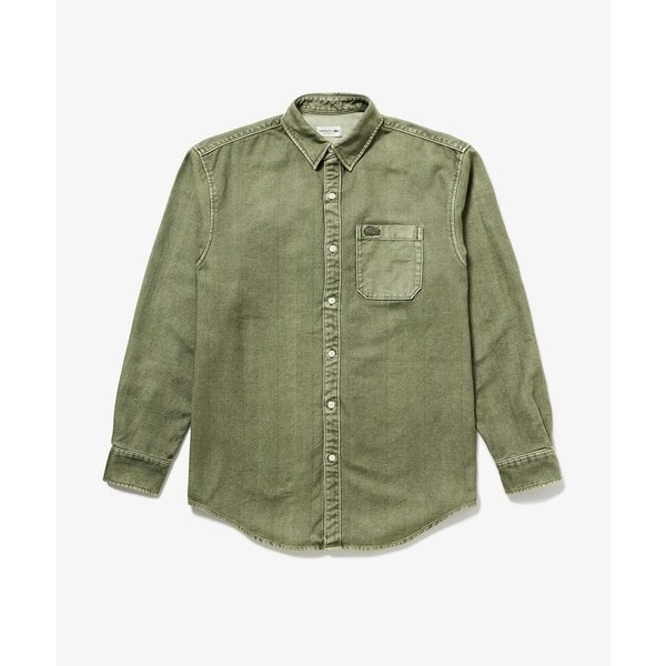 ヘビーウェイト オーバーサイズダブルフェイスオーバーシャツ