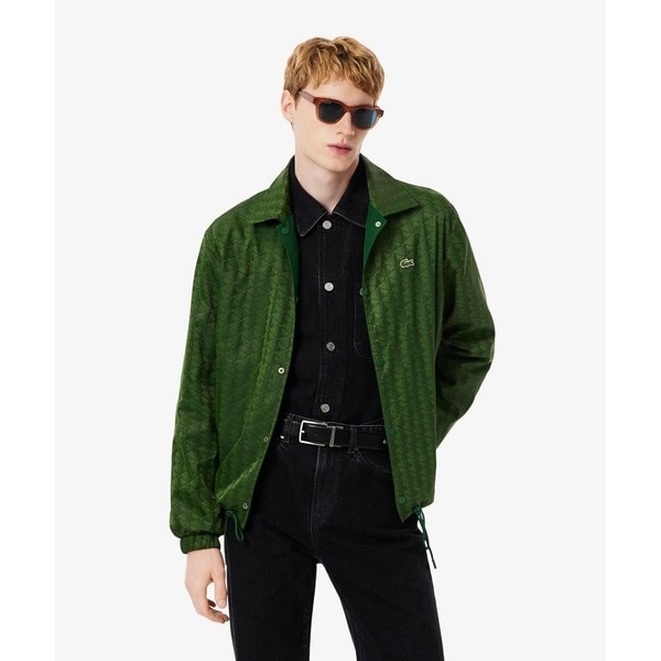 Lacoste グラフィックプリント ナイロンジャケット LACOSTE グラフィックプリント ナイロンジャケット XS - メルカリ