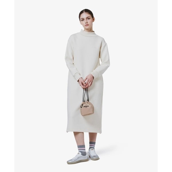 ウォッシャブルウール リブニットドレス / リブニットワンピース