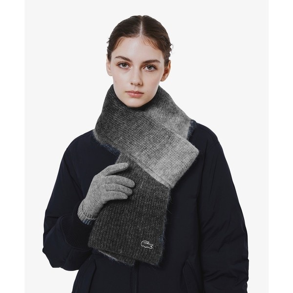 BASOLマフラーニットキャップ＆アームウォーマー | アダムエロペ(ADAM