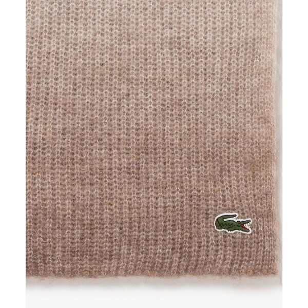 アルパカブレンドグラデーションニットマフラー | ラコステ(LACOSTE