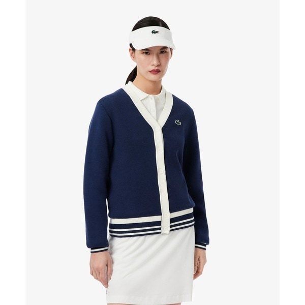 ラコステ（LACOSTE）/ウィンドブレイカーニットカーディガン ウィンドブレイカーニットカーディガン | ラコステ(LACOSTE) | マルイ