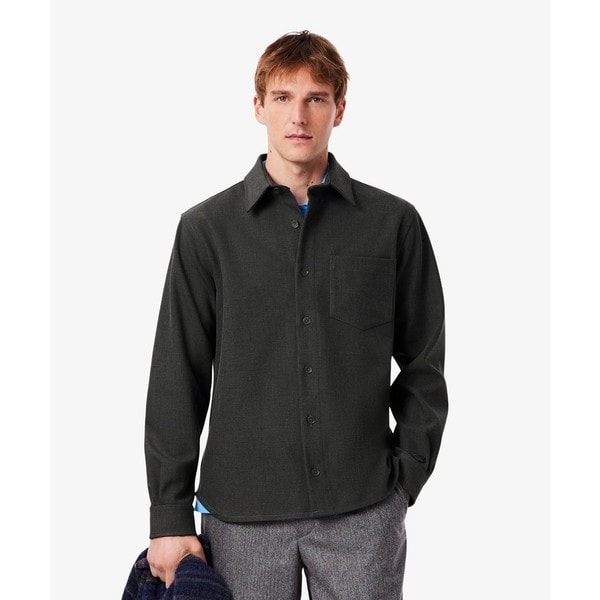 ヘビーウェイト オーバーサイズダブルフェイスオーバーシャツ