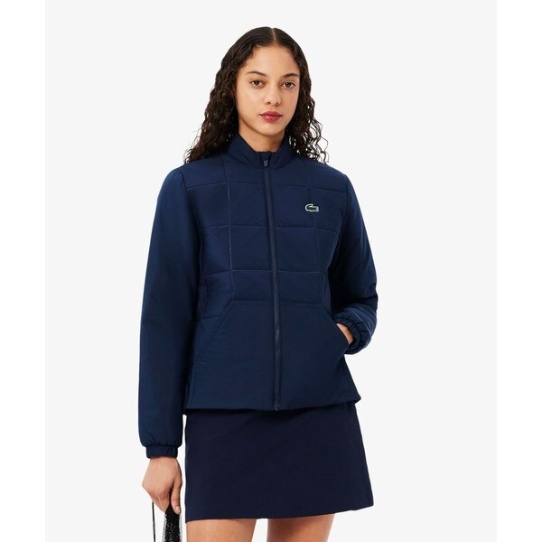 ラコステ（LACOSTE）/ダミーキルティング撥水ゴルフジャケット ダミーキルティング撥水ゴルフジャケット | ラコステ(LACOSTE