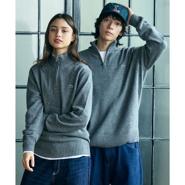 レーヨン混 ワントーンゴルフポロニット | ラコステ(LACOSTE) | マルイ