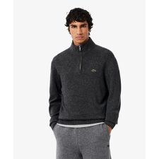 ラコステ(LACOSTE)のハイネックハーフジップ ウールニットセーター