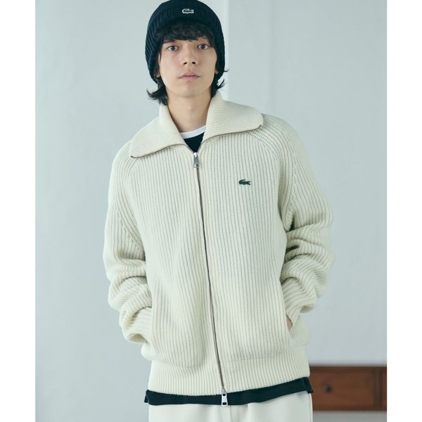 フランスメイドリブニットポロシャツ | ラコステ(LACOSTE) | マルイ