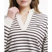 スキッパーネックラガーシャツ