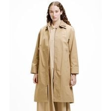 ダブルカラーロングスプリングコート