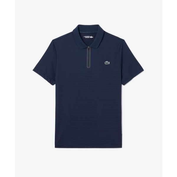 ウルトラドライ コートジャカードジップポロシャツ | ラコステ(LACOSTE 
