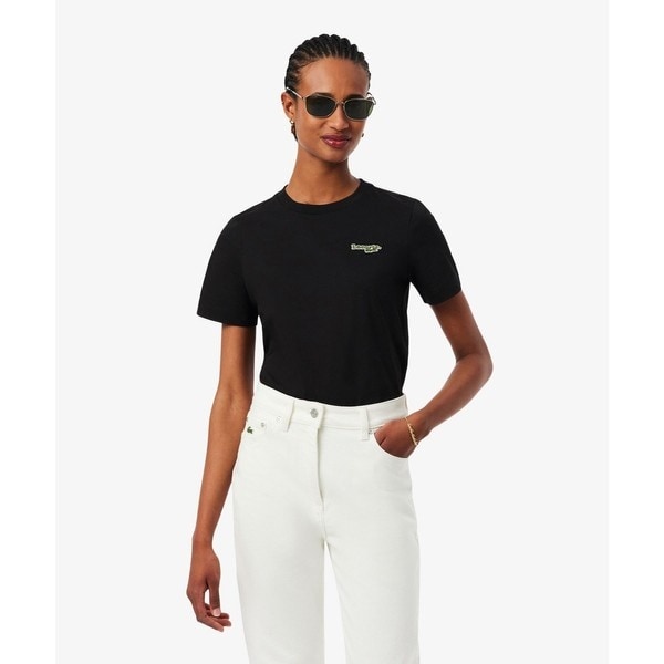 ネーム＆ワニロゴパッチ エッセンシャルTシャツ | ラコステ(LACOSTE