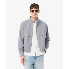 ウールブレンド ハリントンジャケット