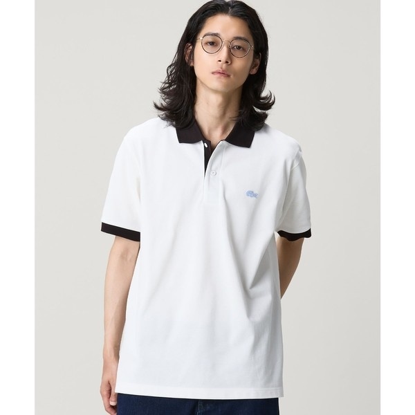 配色コントラストリブ 2トーンポロシャツ | ラコステ(LACOSTE