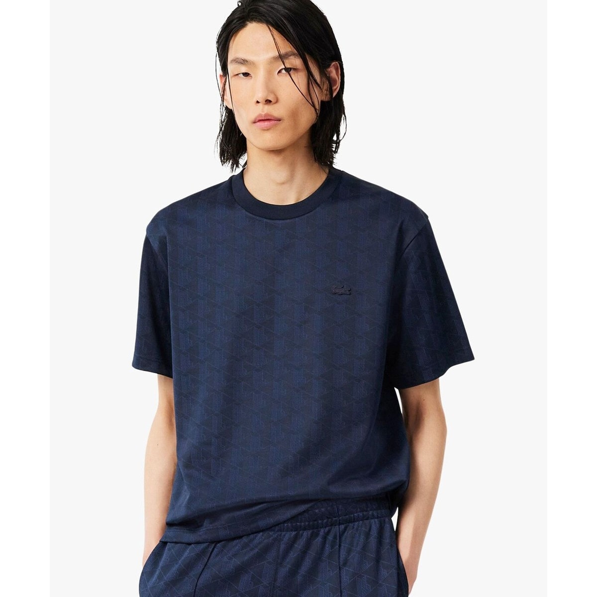 モノグラムジャカードTシャツ | ラコステ(LACOSTE) | マルイウェブチャネル
