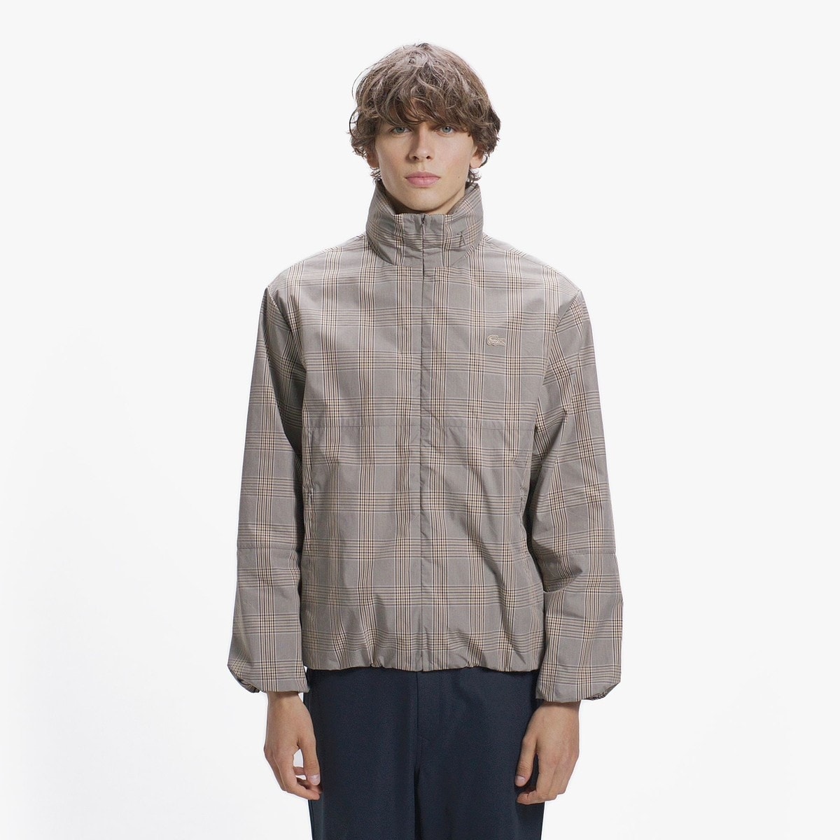 LACOSTE 総柄 ジャケット ベージュ 値下げ中 ラコステ(LACOSTE) その他のメンズジャケット・アウター | 通販・人気