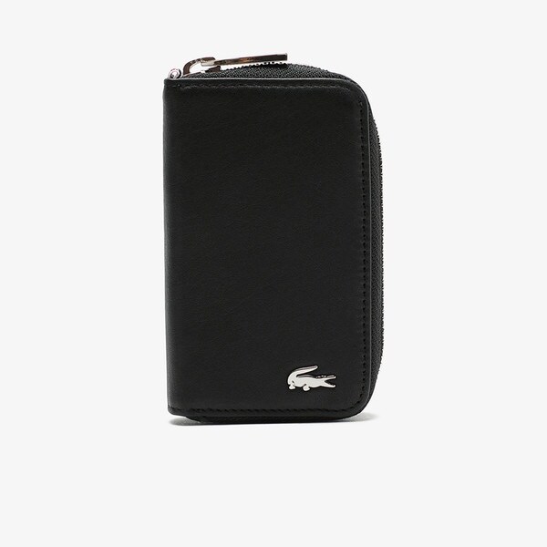 DOUX ソフトレザーラウンドジップキーケース | ラコステ(LACOSTE