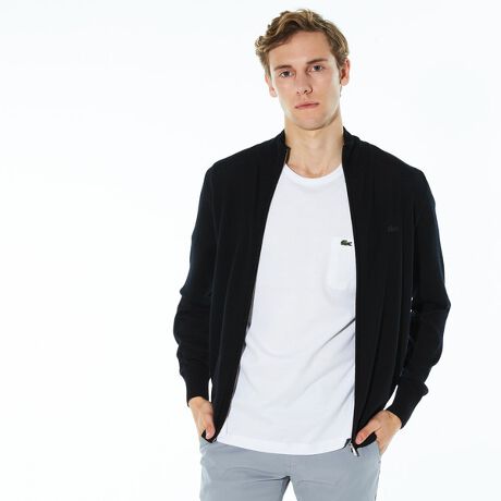 ウォッシャブル メリノウール ジップカーディガン | ラコステ(LACOSTE 