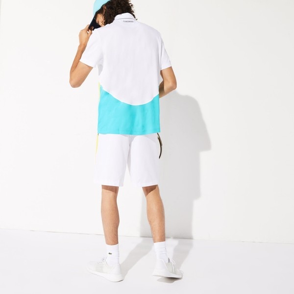 ウルトラドライ鹿の子ジップテニスポロシャツ （半袖） | ラコステ(LACOSTE) | DH4747L | ファッション通販 マルイウェブチャネル