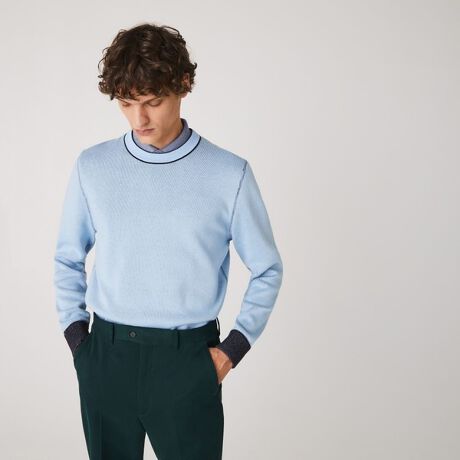リバーシブルナイロンニットクルーネックセーター ラコステ Lacoste Ah73l ファッション通販 マルイウェブチャネル