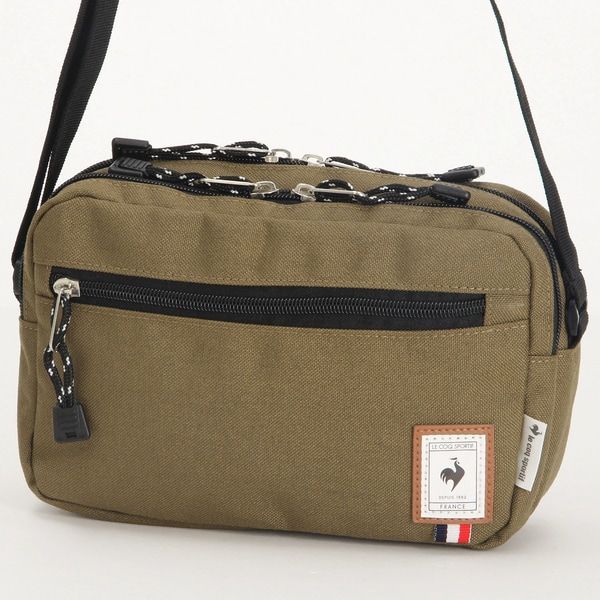 ルコックスポルティフ ショルダーバッグ 斜め掛け 2層 調節可能 長財布