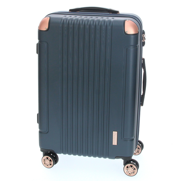 【色:チョコ】ルコックスポルティフ スーツケース ハード シボ加工 拡張機能 3