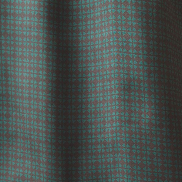 サテン幾何プリントボータイノースリーブ | ナラカミーチェ