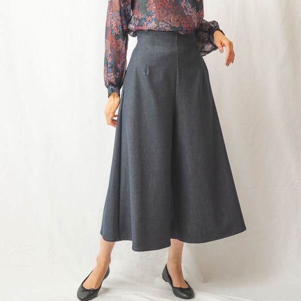 デニム調セミフレアパンツ | ナラカミーチェ(NARACAMICIE) | マルイ