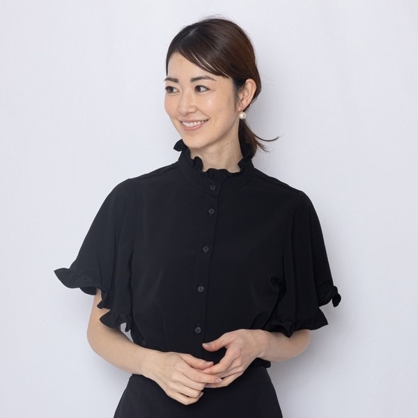 ジョーゼットフリルスリーブブラウス | ナラカミーチェ(NARACAMICIE